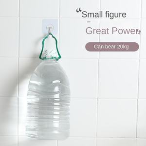 <span class=keywords><strong>Crochet</strong></span> mural adhésif en plastique transparent, <span class=keywords><strong>crochet</strong></span> mural robuste et résistant, crochets en acier inoxydable pour salle de bain et <span class=keywords><strong>cuisine</strong></span> - Product Image 3