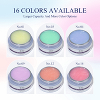 HEMA TPO Free Charm Build Gel en pot, vente en gros, 16 couleurs, auto-nivelant, étiquette privée personnalisée