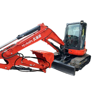 Mini-pelles Kubota KX163 d'occasion bien entretenues, conformes CE EPA, 6 tonnes, avec accessoire de préhension, excavatrices sur chenilles de seconde main - Product Image 1