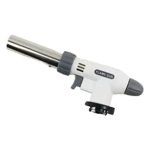 Có thể điều chỉnh ngọn lửa gas Torch autoignition butan BlowTorch cho nấu ăn Hàn Hàn nhẹ hơn sưởi ấm với gas Burner ngọn lửa