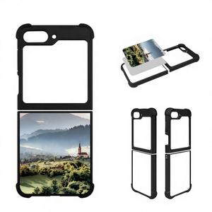 Nueva Funda para Teléfono Móvil Z Flip 7 Z Fold 7, Plegable, Sublimable, 2D, TPU, Impermeable, con Tarjetero - Product Image 1