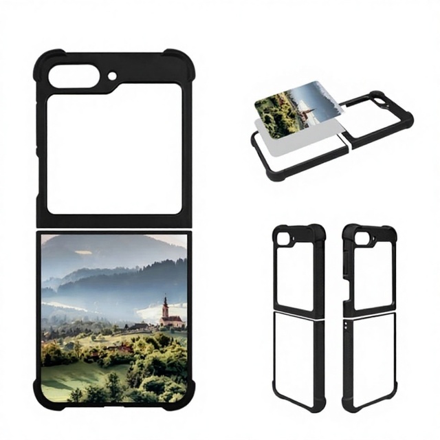 New Arrival Novel for Z Flip 7 Z Fold 7 Foldable Sublimation Blank 2D TPU Shockproof Waterproof Card Mobile Phone Cases