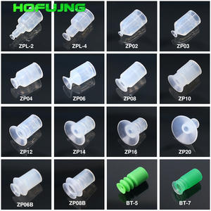 Buse d'aspiration en silicone mini-vide SMC, accessoires pour bras de robot industriel, pneumatique, série ZP2/3/4/6/8 - Product Image 6