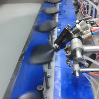 Nouvelle machine de revêtement métallique haute performance pour le revêtement en masse des bouteilles en verre, équipement de peinture, cabines de pulvérisation, ligne de revêtement