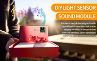 Module sonore enregistrable Jr 8M en promotion pour jouet en peluche, haut-parleur USB 0,5-2W, lecteur vocal MP3/WAV, cadeau DIY Fête des Mères