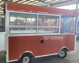 รถขายอาหารเคลื่อนที่อเนกประสงค์พร้อมเตาปิ้งย่างและเครื่องทอด - Product Image 4