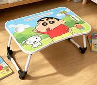 Table pliante portable économique pour ordinateur portable, bureau multifonction pour lit, dortoir, canapé, bureau à domicile, bureau d'étude et d'écriture
