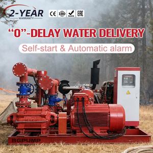 Pompa ad acqua antincendio di alta qualità 100m con motore Diesel grande motore centrifugo diesel pompa scatola di imballaggio - Product Image 6