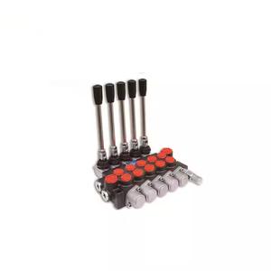 Válvula de Control Hidráulico P40 de Alta Calidad, 40L/min, 250 bar, 7 Bobinas, para Camiones Pesados y Excavadoras, Fabricada en Acero - Product Image 4