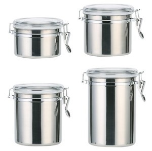 1800ML di Alta Qualità Da Cucina In Acciaio Inox Sigillato Vaso Contenitore di Caffè di <span class=keywords><strong>Zucchero</strong></span> di Tè Contenitore di Conservazione Degli Alimenti Con Coperchio Trasparente - Product Image 3