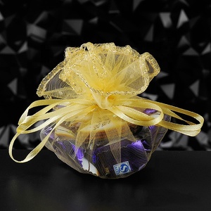 35Cm Đa Vòng Quà Tặng Túi <span class=keywords><strong>Pouch</strong></span> Đối Với Trang Sức Đám Cưới Giáng Sinh Sinh Nhật Sợi Túi Với Xử Lý Tự Làm Bao Bì Quà Tặng <span class=keywords><strong>Organza</strong></span> Túi - Product Image 3