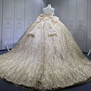 Vestido <span class=keywords><strong>de</strong></span> Quinceañera Lsmu151 con Lentejuelas Color Champán, Vestidos <span class=keywords><strong>de</strong></span> XV Años Rosa, Vestido <span class=keywords><strong>de</strong></span> Quince Años Jancember - Product Image 6