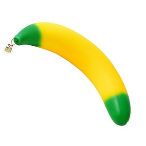 Jouet anti-stress en caoutchouc en forme de banane à rebond lent, simulation influenceur transfrontalier, vente en gros usine - Product Image 5
