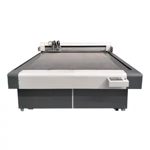 Automatic Computerized Apparel Cloth Garment Textile Cnc Vibrating Round Knife Cutting Machine Sk-1625