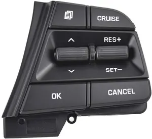 Interrupteur à bouton de régulateur de vitesse à télécommande au volant pour Hyundai Elantra 2017-2019