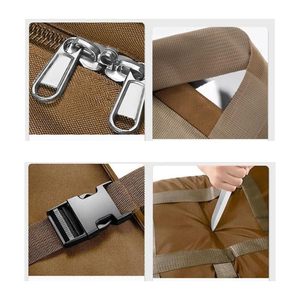 กระเป๋าย้ายผ้าอ๊อกซ์ฟอร์ดความจุขนาดใหญ่กระเป๋าเก็บผ้าห่มเสื้อผ้าผ้าห่ม - Product Image 6