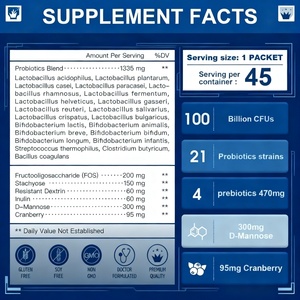 OEM ODM, Bebida de Fibra Prebiótica Natural para la Salud Digestiva, Control de Peso para Adultos, Suplemento Probiótico Adelgazante - Product Image 2