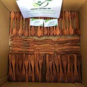 Palillos de coco desechables de Vietnam Ideal para acampar Eco-Sostenible Gran suministro - Product Image 5