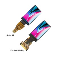 Pantalla LCD TFT FYX de 0.96 Pulgadas, IPS SPI ST7735 80x160, Módulo de Pantalla de 8 Pines, Pantalla a Color para Desarrollo Integrado