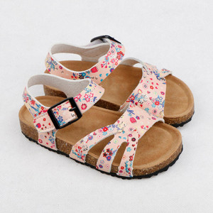 Sandali Floreali alla Moda per Bambini, <span class=keywords><strong>Scarpe</strong></span> Estive da Spiaggia per Bambini, Ciabatte Antiscivolo a Punta Aperta per Ragazze - Product Image 2
