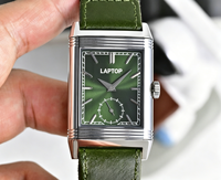 Nouvelle montre mécanique automatique de luxe pour homme, 26 ans d'expérience, avec réserve de marche, verre saphir de haute qualité et bracelet en cuir