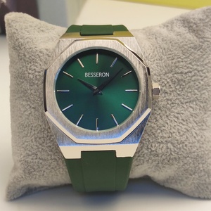 Montres de luxe pour hommes, fabrication OEM en gros, étiquette argentée, montres en titane, montres en alliage, montres-bracelets - Product Image 4