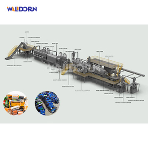 Equipo de producción Walldorn para reciclaje de baterías de vehículos eléctricos, trituración, clasificación y recuperación automática en seco. - Product Image 4
