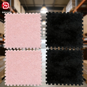 Tapis en peluche, blocs de raccord, chambre à coucher, chevet, tapis antidérapant, <span class=keywords><strong>baie</strong></span> <span class=keywords><strong>vitrée</strong></span>, tapis doux en coton, tapis chaud, Russie, Japon, Corée - Product Image 4