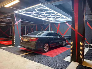 ADLED populaire 200-1000W AC alimenté LED lumière hexagonale pour la maison Garage atelier bureau personnalisable en aluminium étanche pour les hôtels - Product Image 3