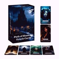 Venta al por Mayor de Mazos de Cartas de Oráculo Personalizados de 55 Cartas, Cartas de Tarot de Guía Espiritual, Cartas de Adivinación Mística, Impresión a Todo Color en Papel