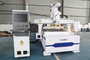 Fresadora CNC Lineal GC1325ATC de <span class=keywords><strong>3</strong></span> Ejes y 4x8 con Certificación CE para Fabricación de <span class=keywords><strong>Puertas</strong></span> y Gabinetes de Madera - Product Image 6