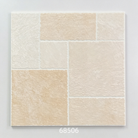 Carrelage de sol mat pastoral vintage 600x600mm, antidérapant, en céramique, pour chambre à coucher