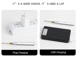 Mỏ Hàn Sạc Pin Lithium Không Dây Ổ Cắm USB Cầm Tay Bằng Sắt 15W - Product Image 4