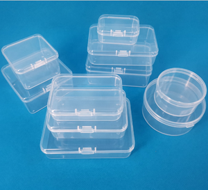 Hộp Nhựa Trong Suốt Nhỏ 35*35*18 Mm Lưu Trữ Trong Kho Cho Nút Tai, Mỹ Phẩm, Hộp Đựng Móc Câu - Product Image 6