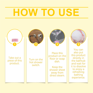 Aromatherapy Shower Steamers for Body Cleaning Easy to Use in Bathing - Product Image 4