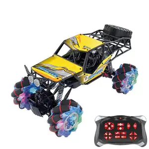 2023 Hot vendendo controle remoto stunt car 360 graus drift carro brinquedo com material da liga para crianças