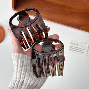 مشبك شعر نسائي صغير على الطراز الكوري من داويل، 7.<span class=keywords><strong>2</strong></span> سم، مشبك شعر مسطح، إكسسوار شعر على الطراز الفرنسي - Product Image 2