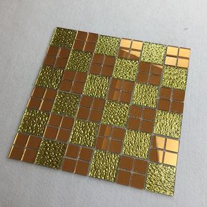 Bán buôn 30x30cm giá thấp tường nội thất trang trí nội thất phòng tắm phòng khách gương tự dính Gạch <span class=keywords><strong>Mosaic</strong></span> Thủy Tinh - Product Image 4