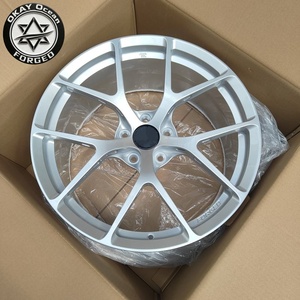Jantes forgées légères Okay avec rayons perforés 18 19 20 21 22 pouces 5x112/5x114.3/5x120 pour BMW M3/M4 Porsche <span class=keywords><strong>GT3</strong></span> Audi - Product Image 5