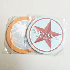 Custom Designs Cheap Beer Promotion Absorbent <b>Paper</b> Coasters Cup Coaster <b>Paper</b> Drink Coasters - Product Image 3