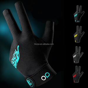 ถุงมือบิลเลียดแบบ 3 นิ้ว Second-Skin ระบายอากาศได้ดี สำหรับมือซ้าย สีดำ เหลือง แดง น้ำเงิน - Product Image 4