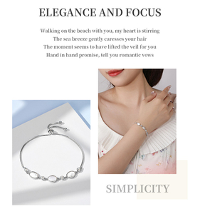 Bracciale ALICE S925 in Argento Sterling 925 con Zirconi, Stile Casual e Confortevole - Product Image 5