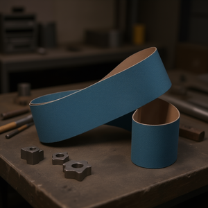 สายพานผ้าขัดและปลอกหุ้ม 1000x100 มม. ซิร์โคเนียม สำหรับงานขัดทราย - Product Image 3