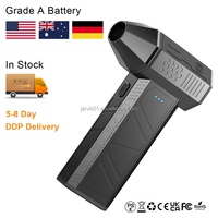 Mini Portable Cordless Air Duster ABS Material 2*2500Ah Brushless Motor Turbo Fan 3-Speed Energy Saving Garage Car Use