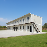 Maisons modulaires détachables TOPPRE de luxe et modernes en conteneurs de 40 pieds, cabines portables préfabriquées, maisons en conteneurs avec lits superposés, 2 chambres pour l'Australie