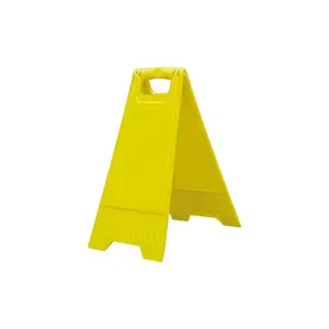 BL03B China Suppliers Cleaning In Progress A Frame Caution Wet Floor Sign Yellow Caution Sign