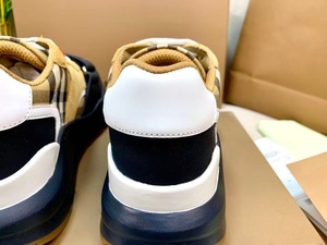 Wholesale fashionable check design platform casual shoes with good breathability and shock absorption, tennis shoes - Product Image 6