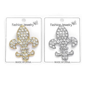 Nuevo Broche Retro de Aleación con Incrustaciones de Diamantes de Imitación en Forma de Flor de <span class=keywords><strong>Iris</strong></span>, Estilo Corte Francés, para Ropa de Fiesta y Boda, para Hombre y Mujer - Product Image 5