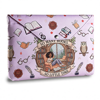 Pochette de protection rembourrée en polyester personnalisée pour appareils électroniques et accessoires personnels avec fermeture à bouton-pression sécurisée