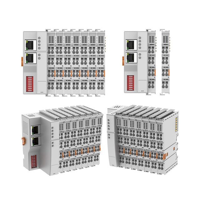Ethernet Modbus Rtu Tcp Ip Remote Io Bus Coupler I/o Module for Industrial Solution Automation